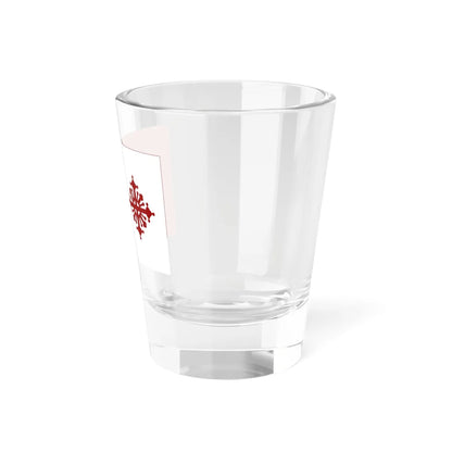 Flag of Radoviš Municipality (North Macedonia) Shot Glass 1.5oz - Go Mug Yourself