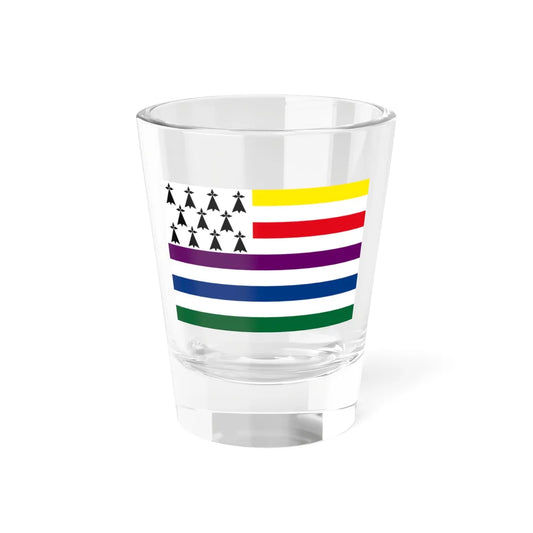 Flag of Raga Breizh (Belgium) Shot Glass 1.5oz 1.5oz - Go Mug Yourself