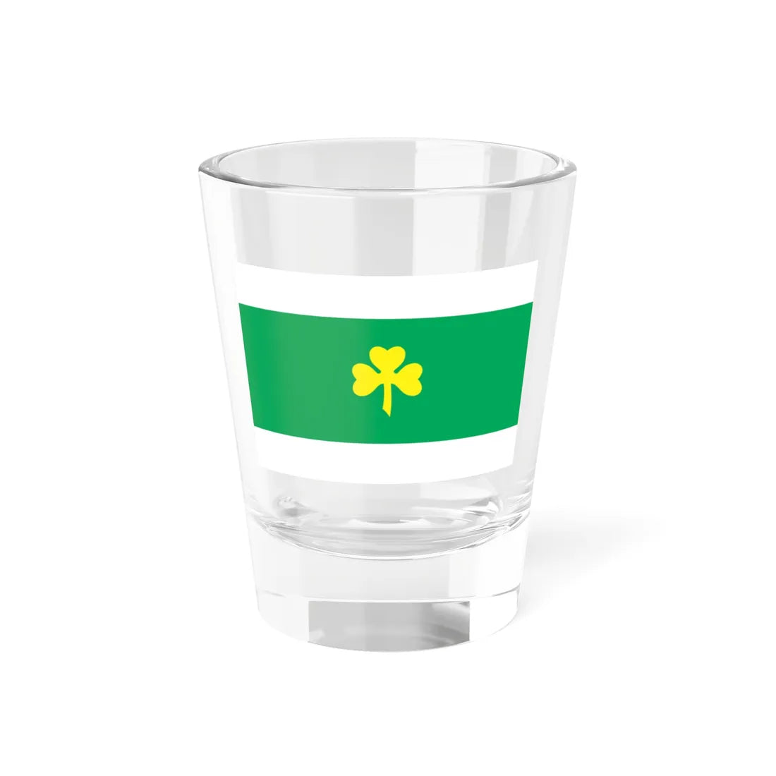 Flag of Raikküla Parish (Estonia) Shot Glass 1.5oz 1.5oz - Go Mug Yourself