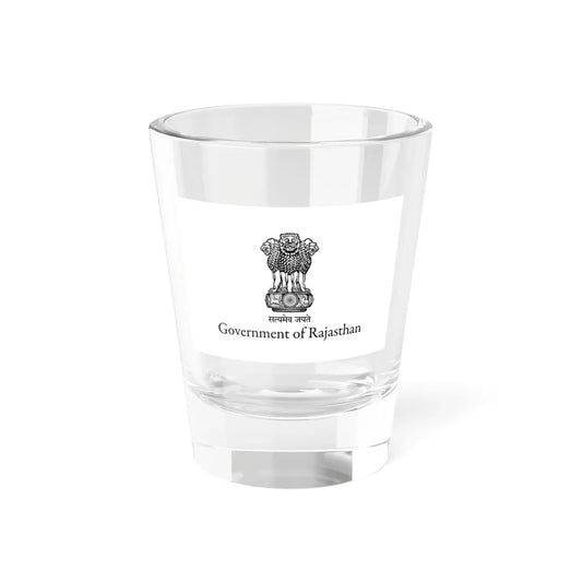 Flag of Rajasthan (India) Shot Glass 1.5oz 1.5oz - Go Mug Yourself
