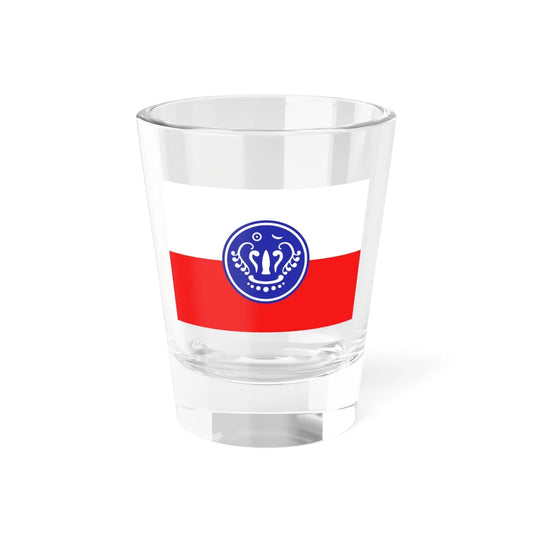 Flag of Rakhine (Myanmar) Shot Glass 1.5oz 1.5oz - Go Mug Yourself