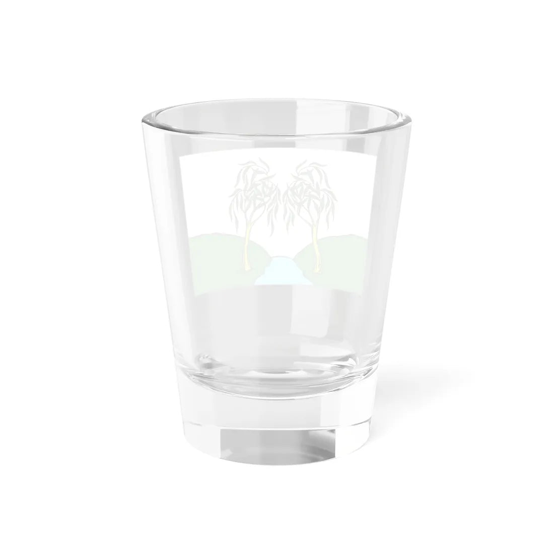 Flag of Rakityansky rayon (Russia) Shot Glass 1.5oz - Go Mug Yourself