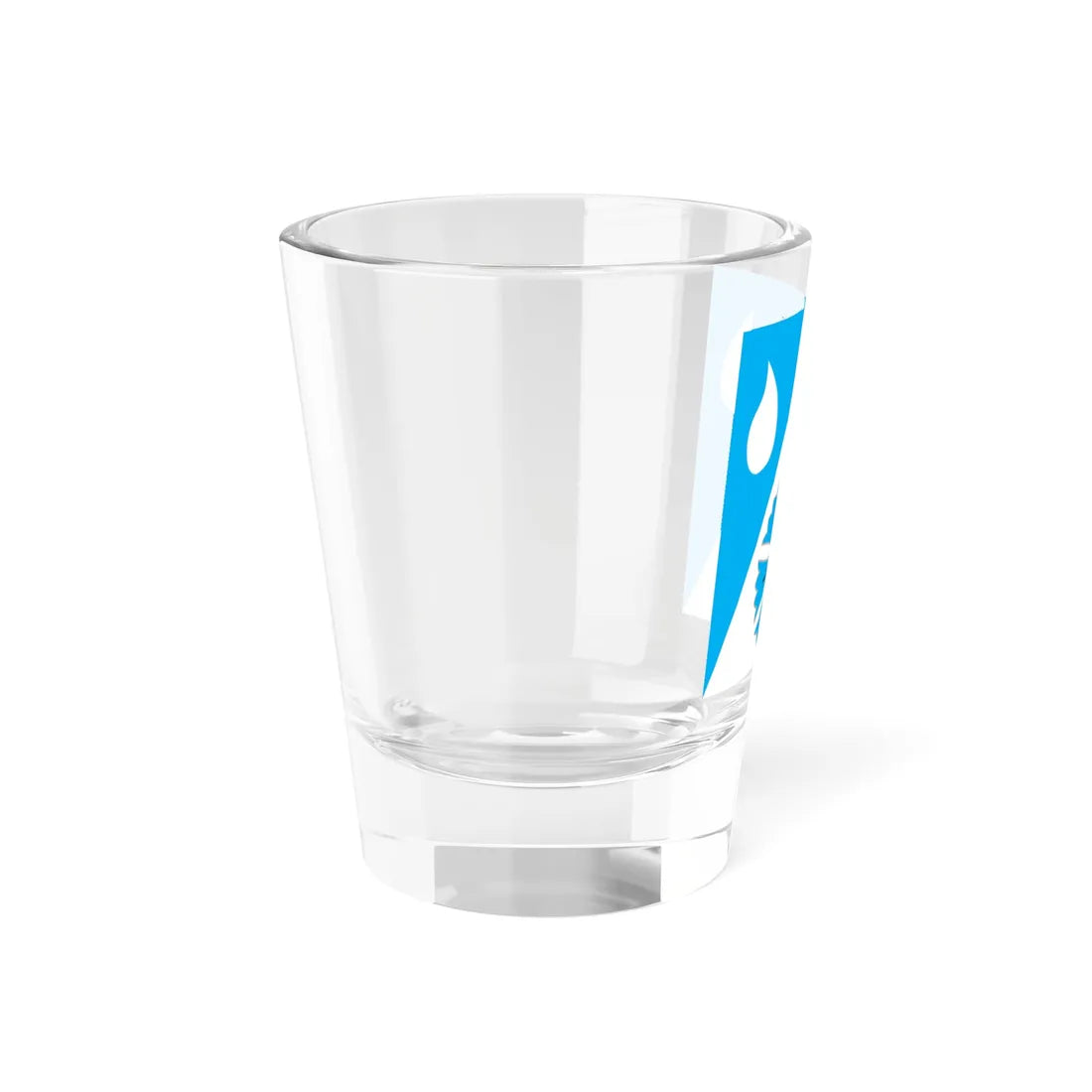 Flag of Rakke Parish (Estonia) Shot Glass 1.5oz - Go Mug Yourself
