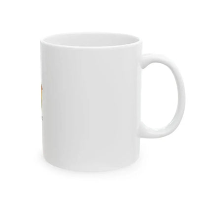 Flag of Rakoczibanya vertical (Hungary) White Coffee Mug - Go Mug Yourself