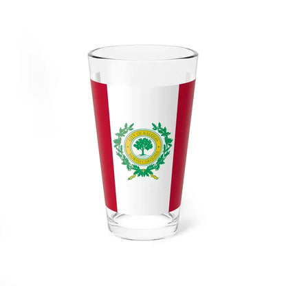 Flag of Raleigh, North Carolina - Pint Glass 16oz 16oz - Go Mug Yourself