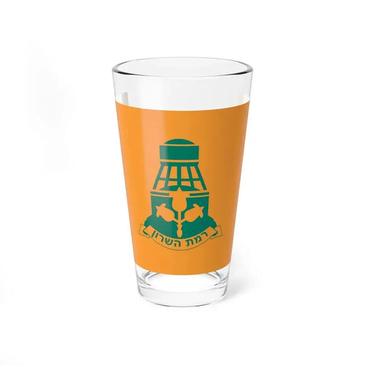 Flag of Ramat HaSharon Israel - Pint Glass 16oz 16oz - Go Mug Yourself