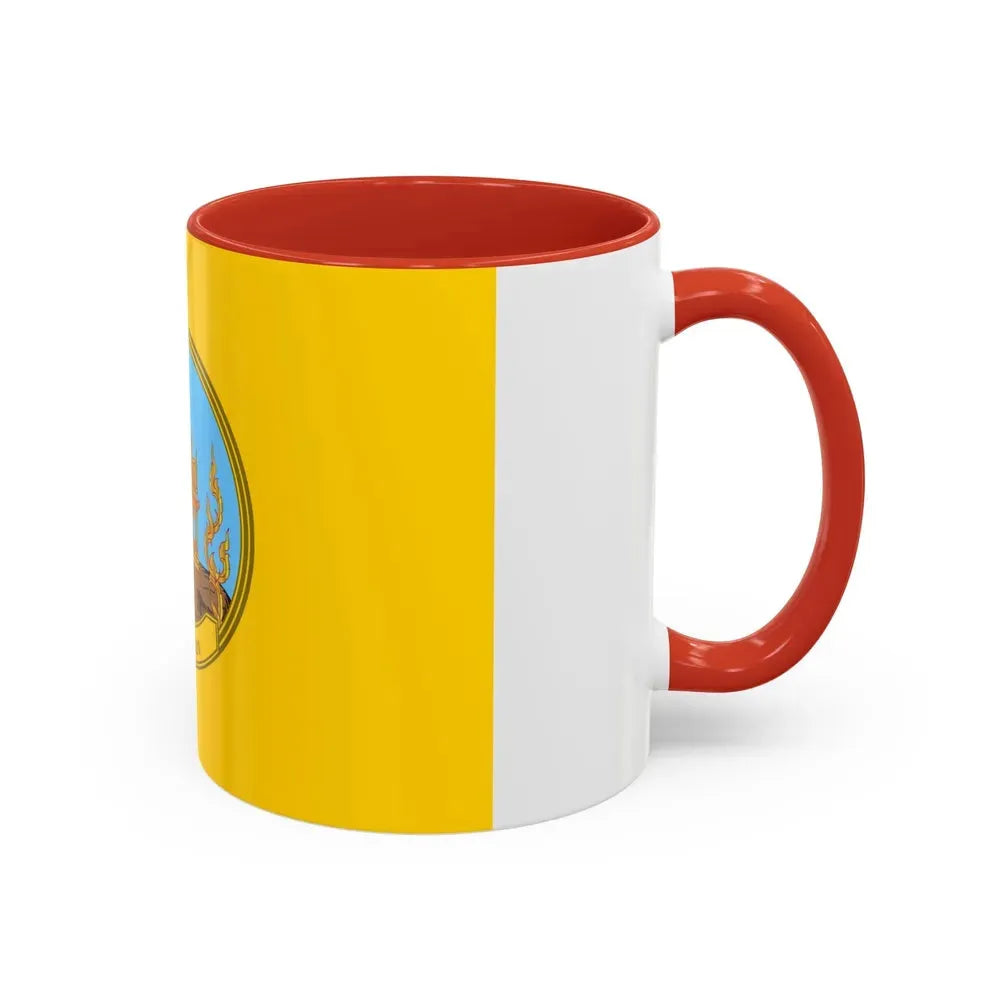 Flag of Ranong Province Thailand - Accent Coffee Mug - Go Mug Yourself