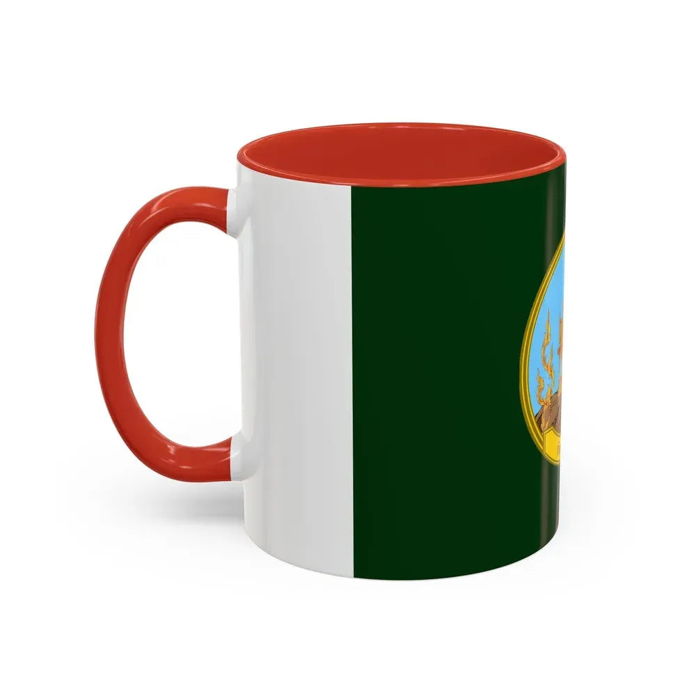 Flag of Ranong Province Thailand - Accent Coffee Mug - Go Mug Yourself
