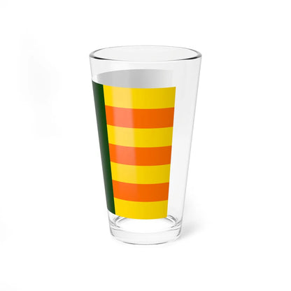 Flag of Ranong (Thailand) Pint Glass 16oz - Go Mug Yourself