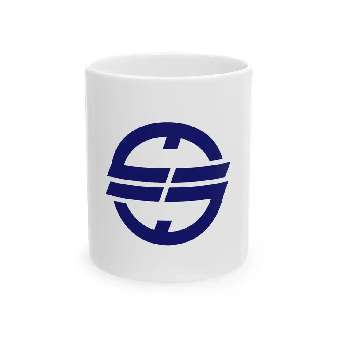 Flag of Ranzan Saitama (Japan) White Coffee Mug 11oz - Go Mug Yourself