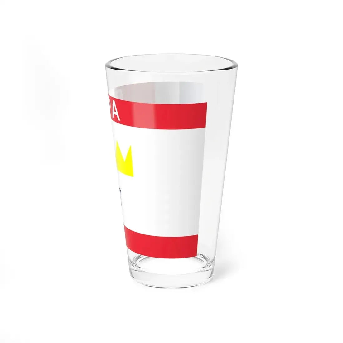 Flag of Rapa (France) Pint Glass 16oz - Go Mug Yourself
