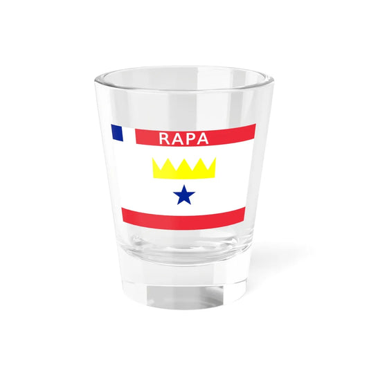 Flag of Rapa (France) Shot Glass 1.5oz 1.5oz - Go Mug Yourself
