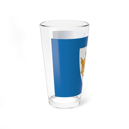 Flag of Rapallo de jure (Italy) Pint Glass 16oz - Go Mug Yourself