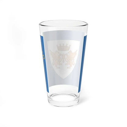 Flag of Rapallo de jure (Italy) Pint Glass 16oz - Go Mug Yourself