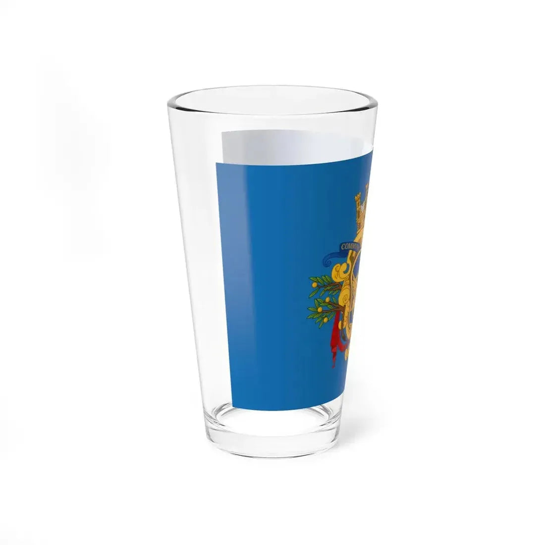 Flag of Rapallo (Italy) Pint Glass 16oz - Go Mug Yourself