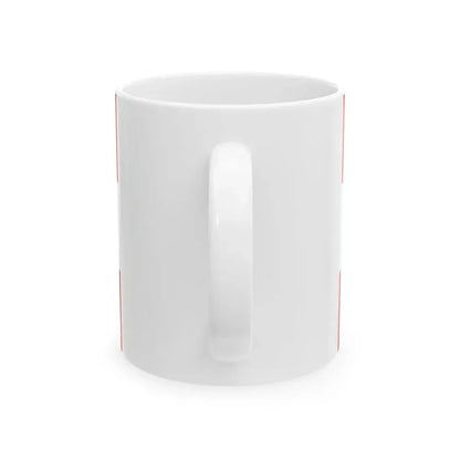 Flag of Rarotonga 1858-1888 (New Zealand) White Coffee Mug - Go Mug Yourself