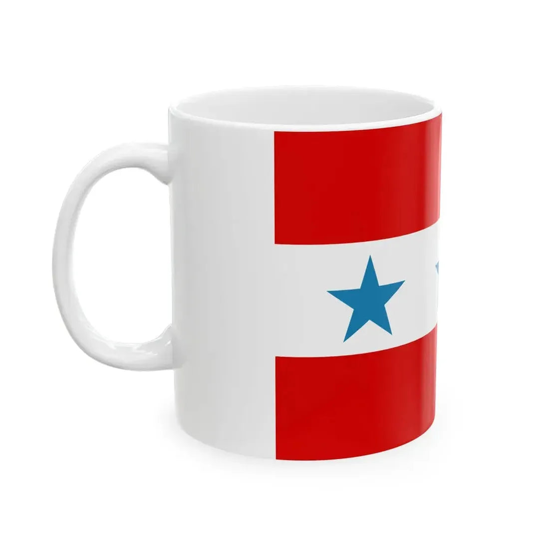 Flag of Rarotonga 1858-1888 (New Zealand) White Coffee Mug - Go Mug Yourself