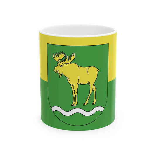 Flag of Rasony (Belarus) White Coffee Mug 11oz - Go Mug Yourself