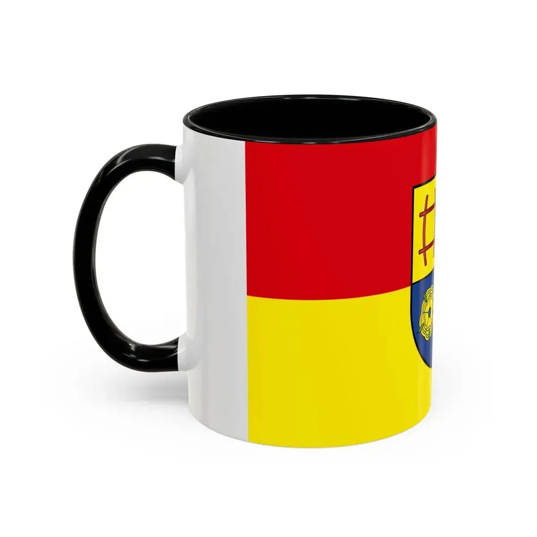 Flag of Rastatt Germany - Accent Coffee Mug - Go Mug Yourself