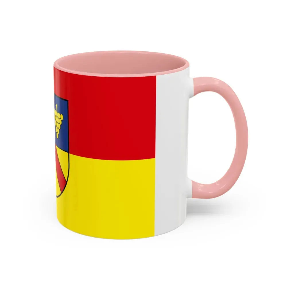 Flag of Rastatt Germany - Accent Coffee Mug - Go Mug Yourself