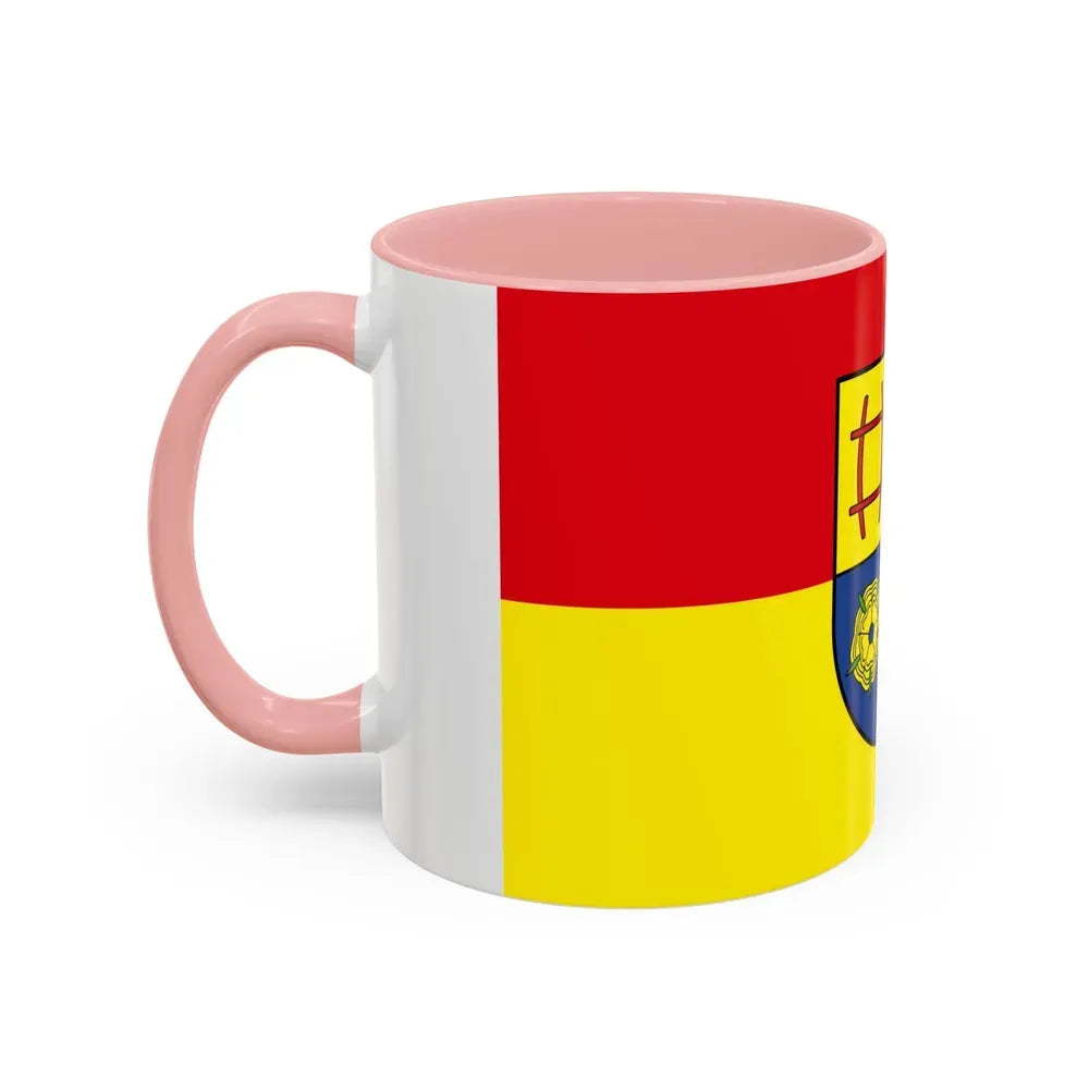 Flag of Rastatt Germany - Accent Coffee Mug - Go Mug Yourself