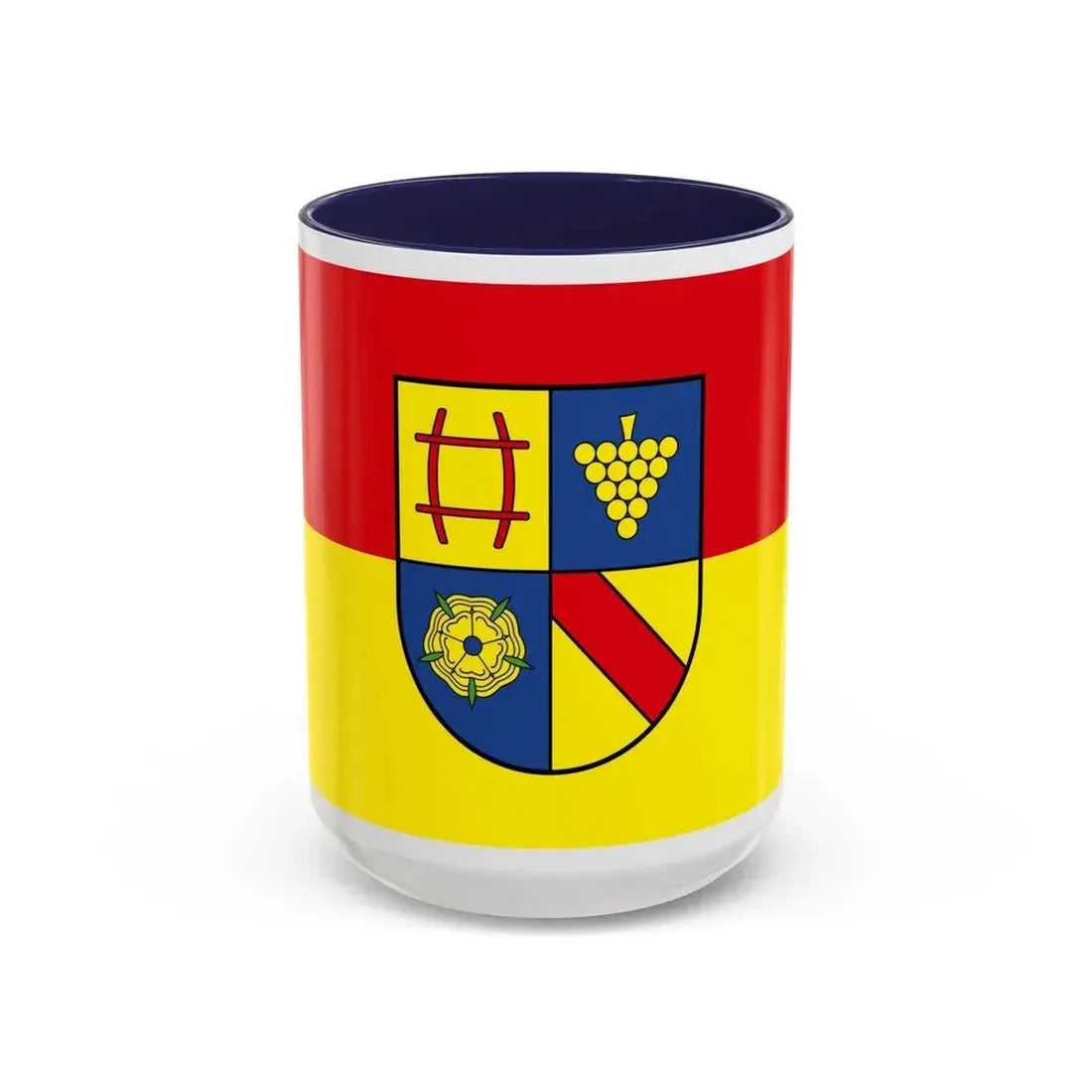 Flag of Rastatt Germany - Accent Coffee Mug - Go Mug Yourself