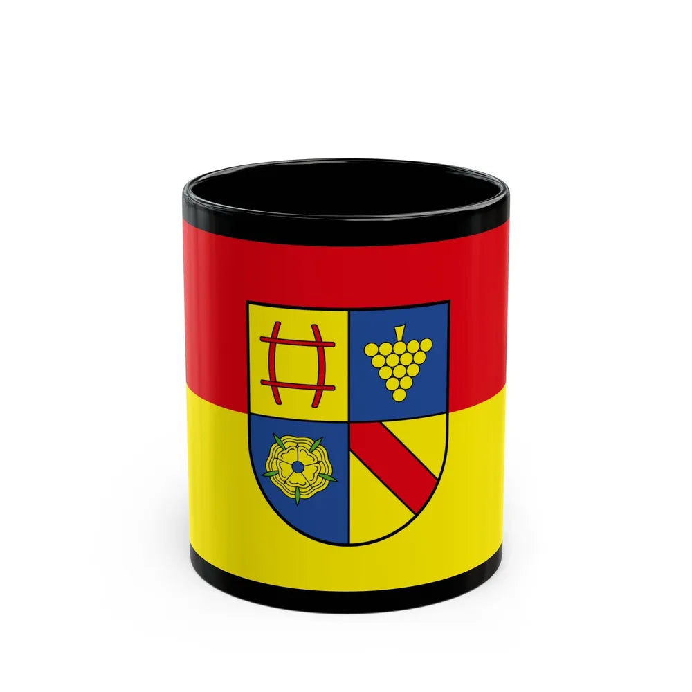 Flag of Rastatt Germany - Black Coffee Mug-11oz-Go Mug Yourself