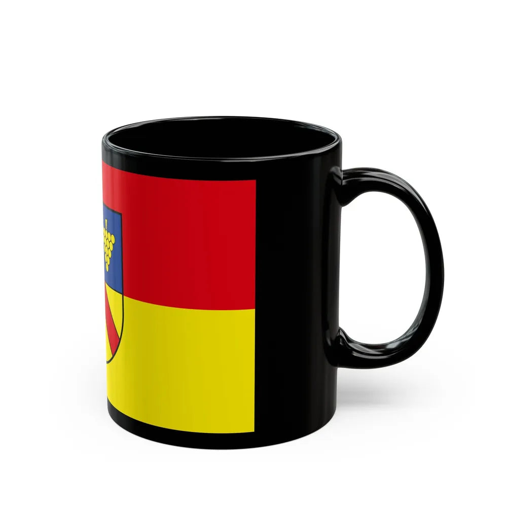 Flag of Rastatt Germany - Black Coffee Mug-Go Mug Yourself