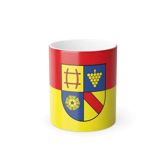 Flag of Rastatt Germany - Color Changing Coffee Mug 11oz - Go Mug Yourself