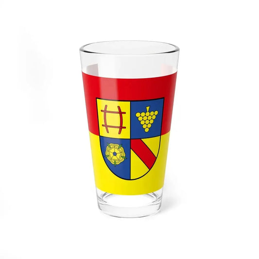 Flag of Rastatt Germany - Pint Glass 16oz 16oz - Go Mug Yourself