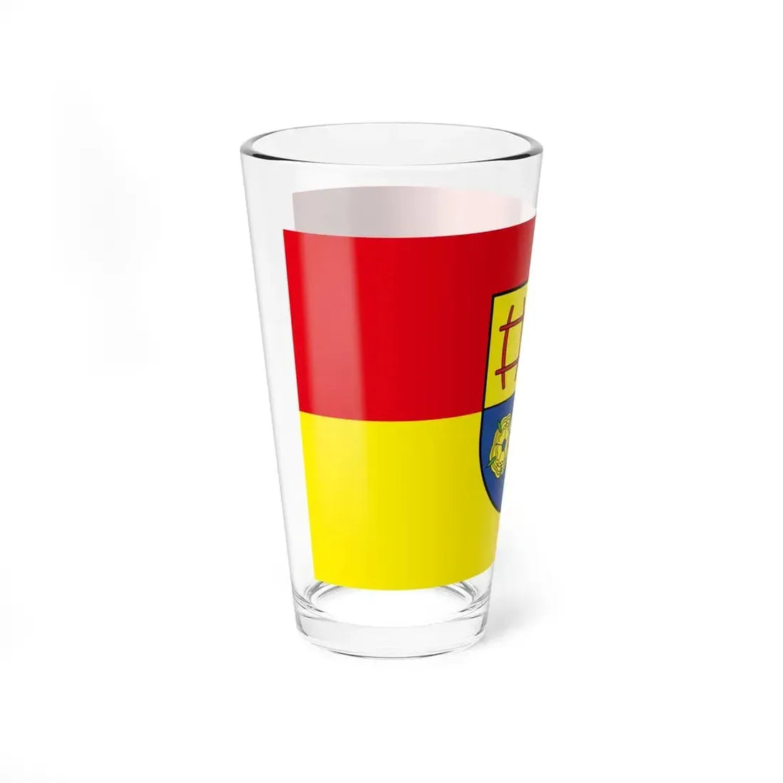 Flag of Rastatt Germany - Pint Glass 16oz - Go Mug Yourself