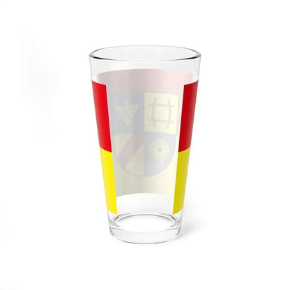 Flag of Rastatt Germany - Pint Glass 16oz - Go Mug Yourself