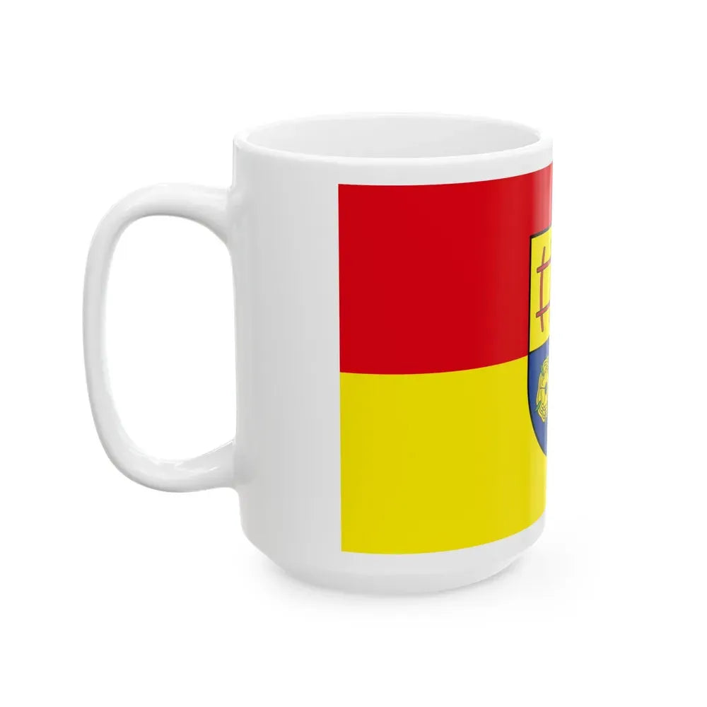 Flag of Rastatt Germany - White Coffee Mug - Go Mug Yourself