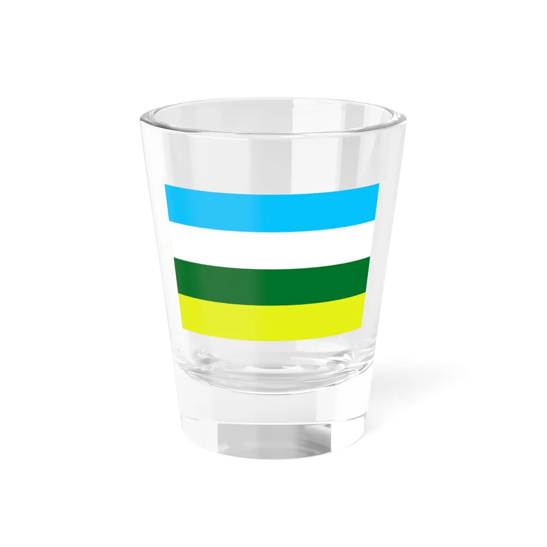 Flag of Rastriya Prajatantra Party (Nepal) Shot Glass 1.5oz 1.5oz - Go Mug Yourself