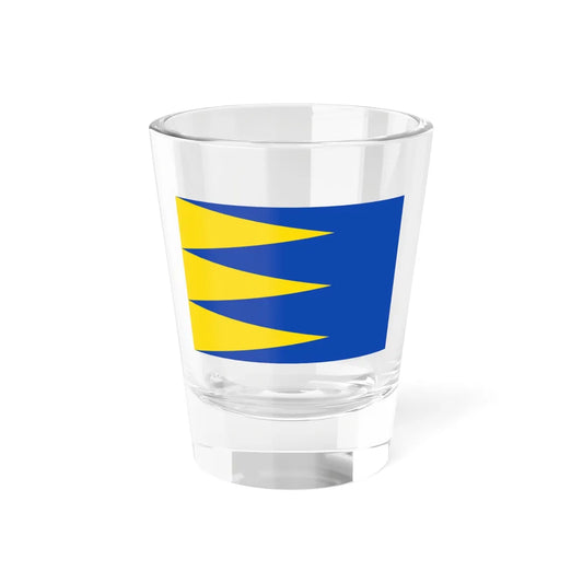 Flag of Ravels (Belgium) Shot Glass 1.5oz 1.5oz - Go Mug Yourself