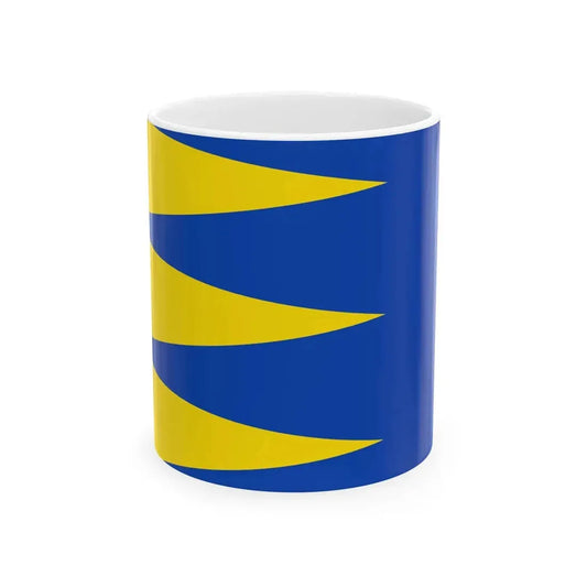 Flag of Ravels (Belgium) White Coffee Mug 11oz - Go Mug Yourself