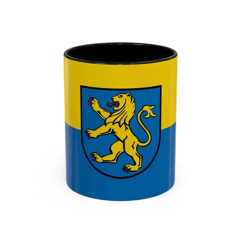 Flag of Ravensburg Germany - Accent Coffee Mug 11oz Black - Go Mug Yourself