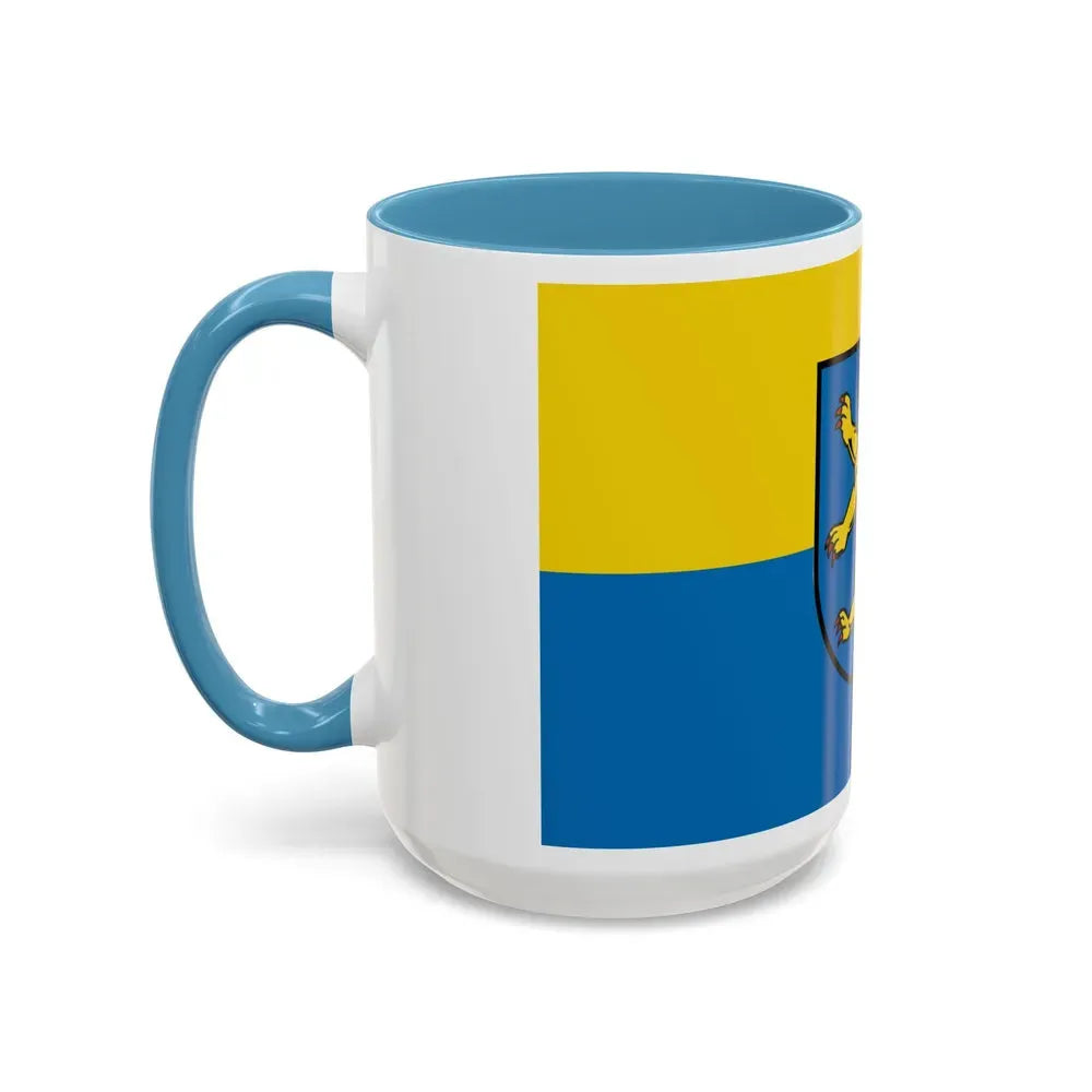 Flag of Ravensburg Germany - Accent Coffee Mug - Go Mug Yourself
