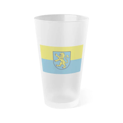 Flag of Ravensburg Germany - Frosted Pint Glass 16oz 16oz Frosted - Go Mug Yourself