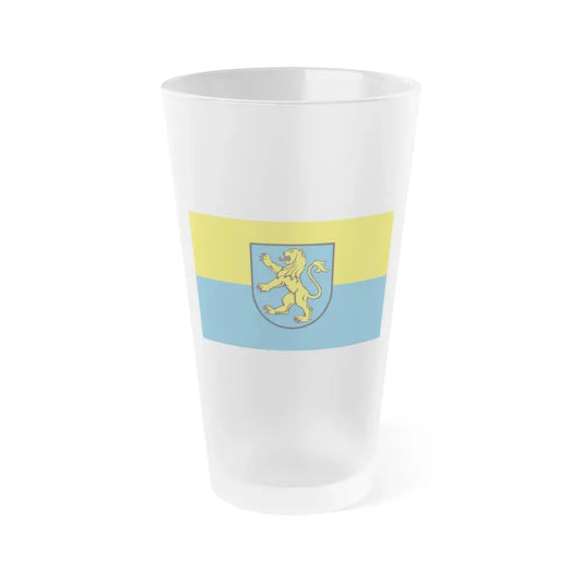 Flag of Ravensburg Germany - Frosted Pint Glass 16oz 16oz Frosted - Go Mug Yourself