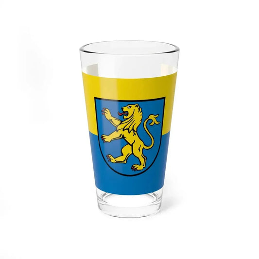 Flag of Ravensburg Germany - Pint Glass 16oz 16oz - Go Mug Yourself