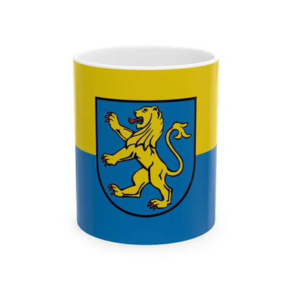 Flag of Ravensburg Germany - White Coffee Mug-11oz-Go Mug Yourself