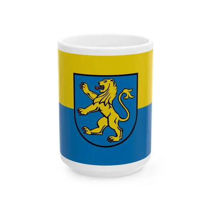 Flag of Ravensburg Germany - White Coffee Mug 15oz - Go Mug Yourself