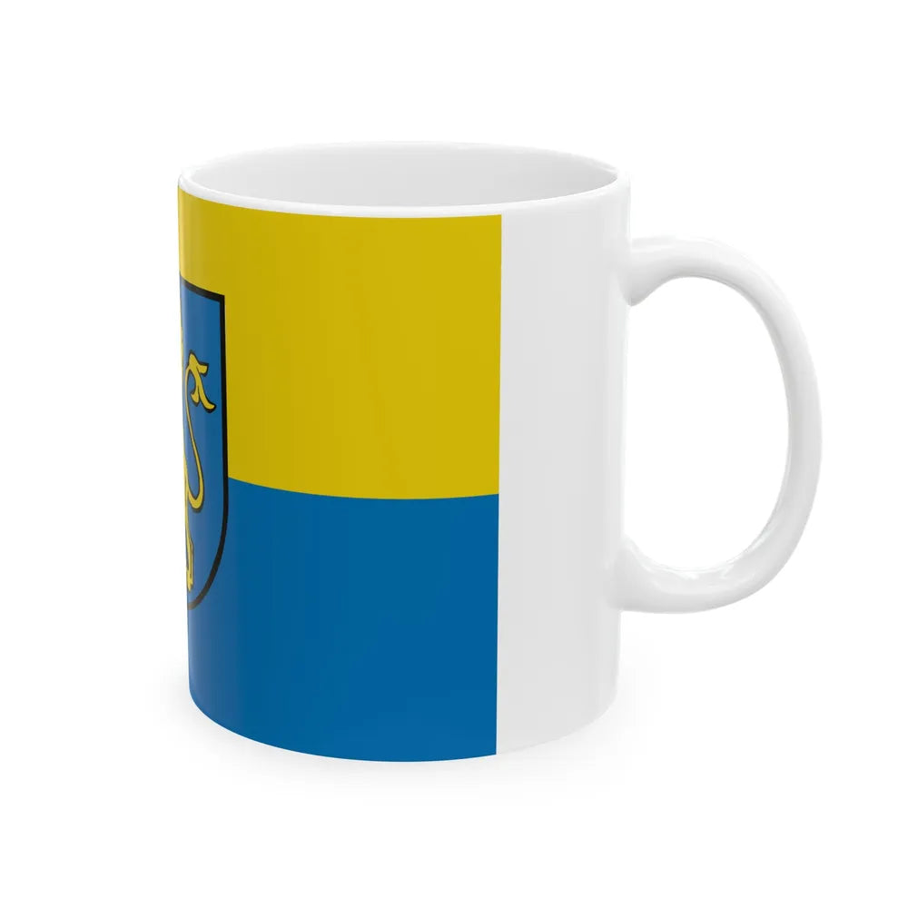 Flag of Ravensburg Germany - White Coffee Mug-Go Mug Yourself