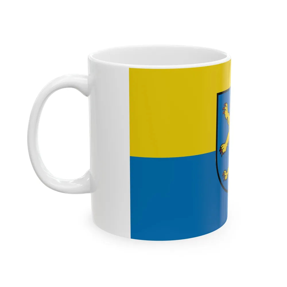 Flag of Ravensburg Germany - White Coffee Mug-Go Mug Yourself