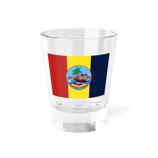 Flag of Rayong (Thailand) Shot Glass 1.5oz 1.5oz - Go Mug Yourself