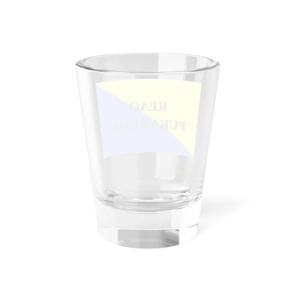 Flag of Reao Pukaruha (France) Shot Glass 1.5oz - Go Mug Yourself