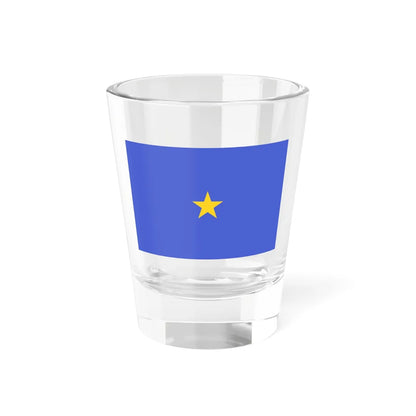 Flag of rear admiral of the Marina Militare (Italy) Shot Glass 1.5oz 1.5oz - Go Mug Yourself