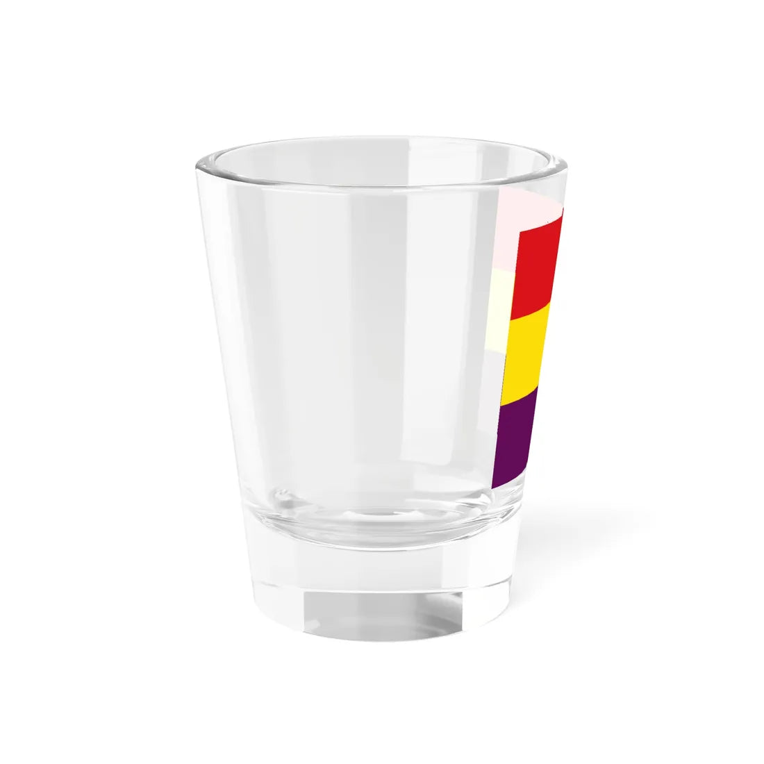 Flag of Rear Admiral of the Spanish Republic (Spain) Shot Glass 1.5oz - Go Mug Yourself