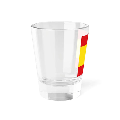 Flag of Rear Admiral Spain alternate colours (Spain) Shot Glass 1.5oz - Go Mug Yourself